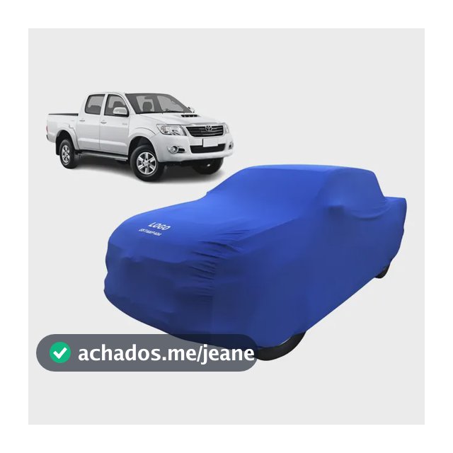 Capa Para Camionete Toyota Hilux 2014 2015 Com Logo