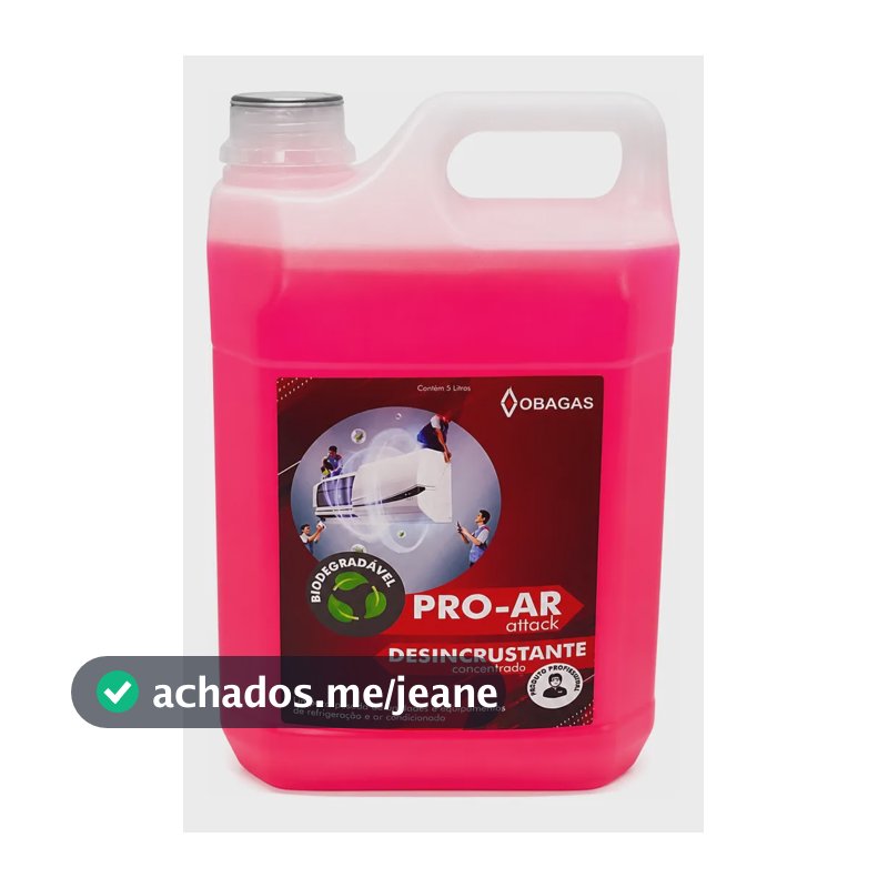 Desincrustante 5l Para Ar-condicionado Remove Impurezas