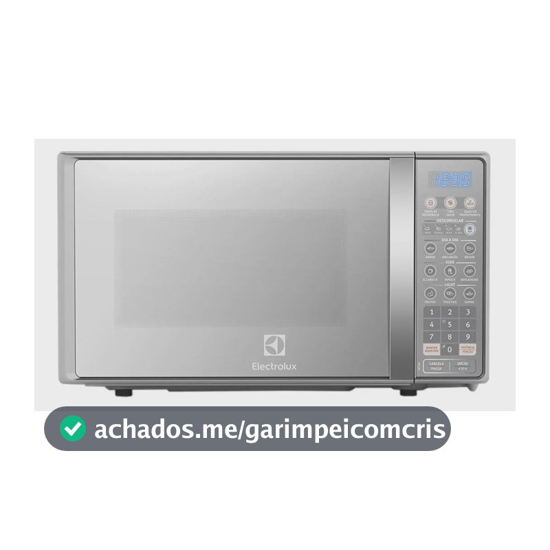 Micro-ondas Electrolux 20L MT30S Prata