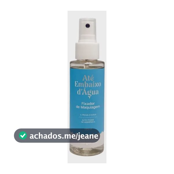 Fixador de Maquiagem Maria Margarida Até Embaixo D'água Spray 120ml A Prova D'Água Vegano
