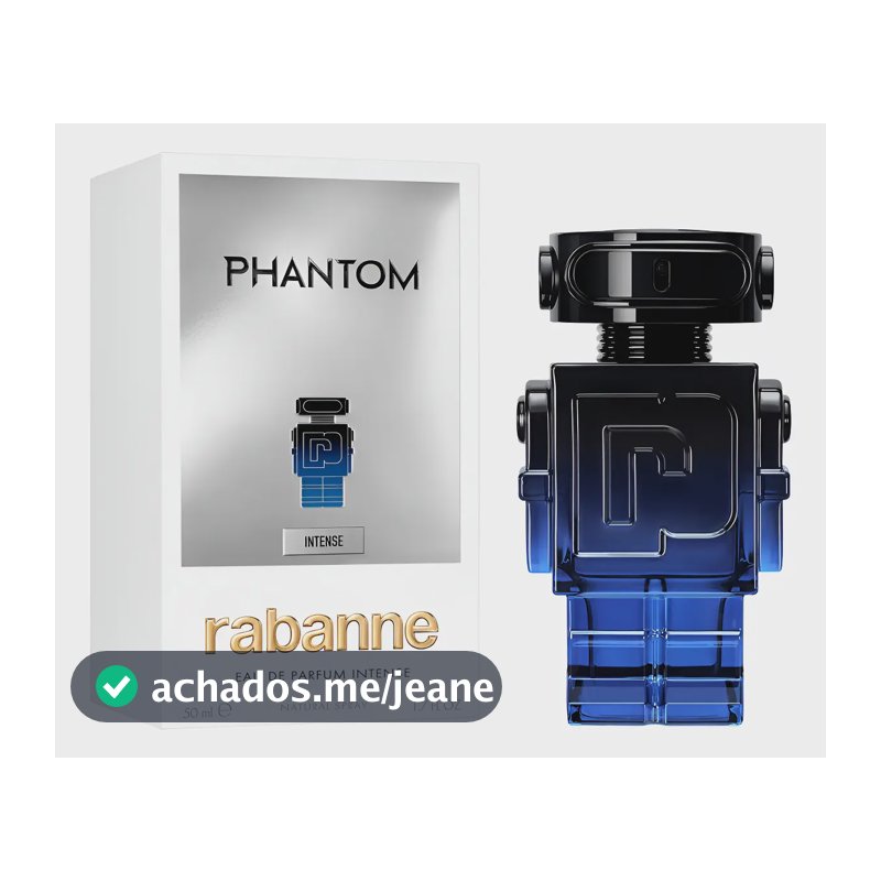 Phantom Intense 50ml Masculino | Original + Amostra De Brinde