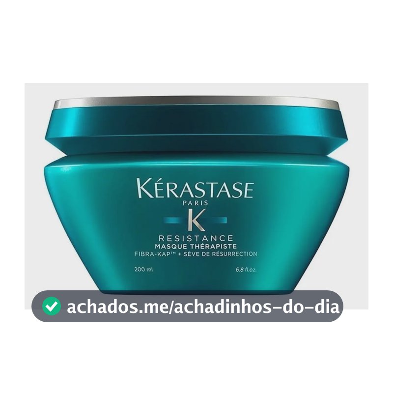Máscara de Reconstrução Profunda para Cabelos Danificados, Força e Elasticidade Résistance Thérapiste Kérastase 200ml