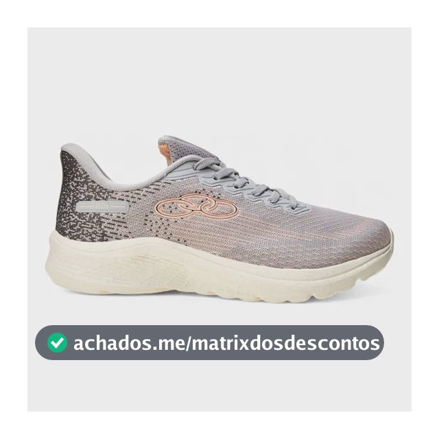Tênis Feminino Delta 122 Olympikus Lunar Organza Liso 36 Br