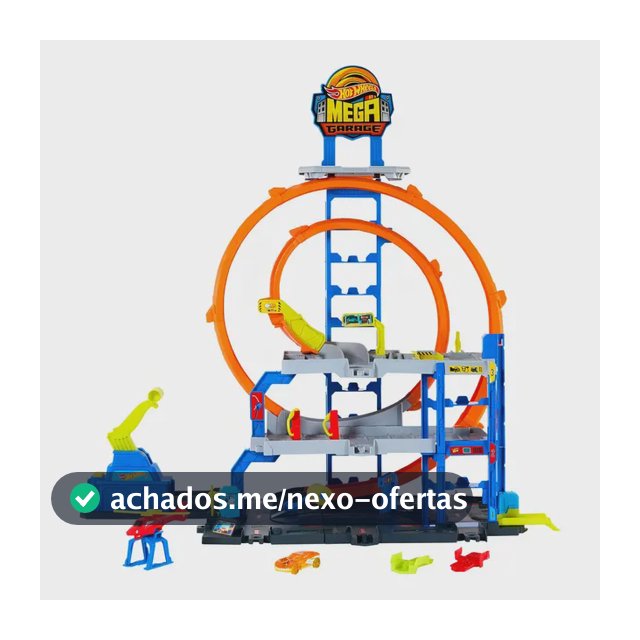 Hot Wheels Pista De Brinquedo Mega Garagem