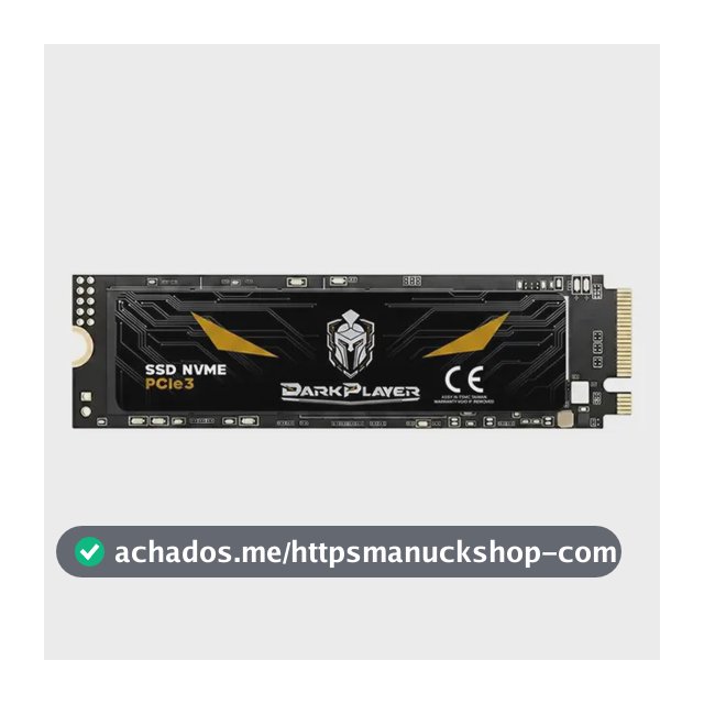 Ssd 1tb Nvme Gen 3 Darkplayer Pro Gamer Alta Performance Preto