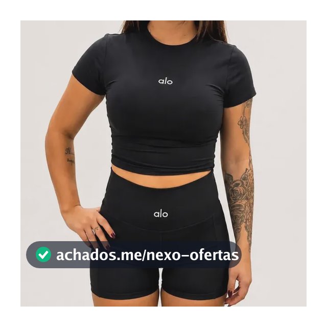 Conjunto De Shorts E Top Yoga