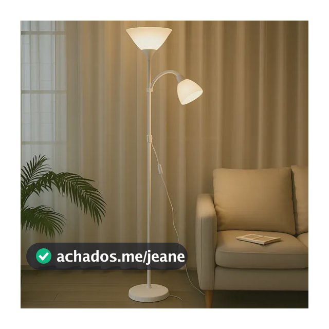 Luminária De Chão Led Moderna Articulada Para Sala E Quarto
