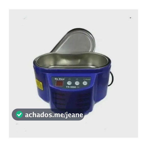 Banheira Ultrassonica Cuba P/ Limpeza Yaxun 3060