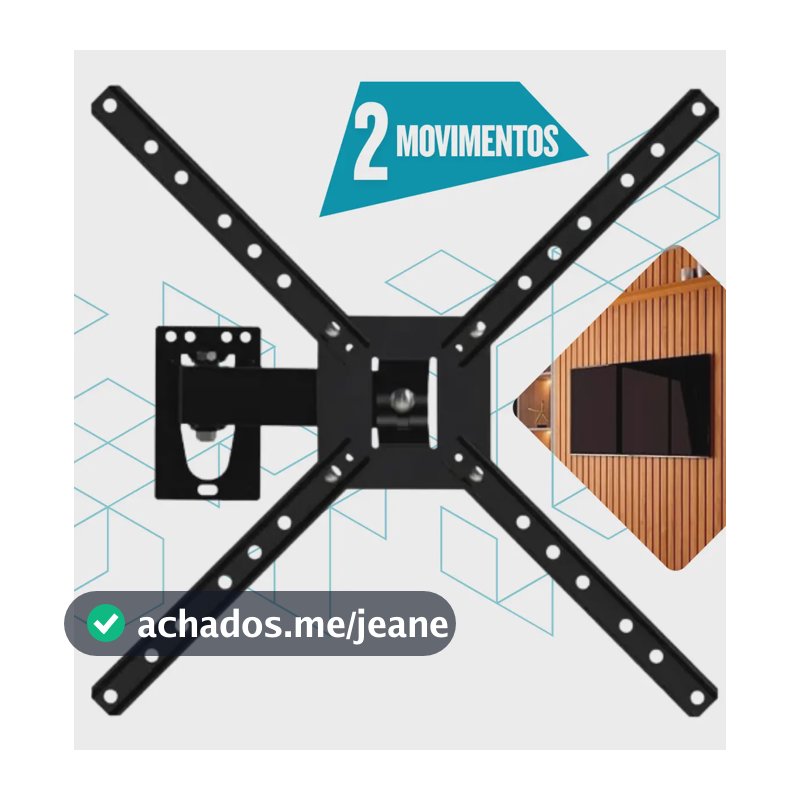 Suporte Tv Articulado 10 Até 60 Polegadas Led Lcd Plasma Inclinável