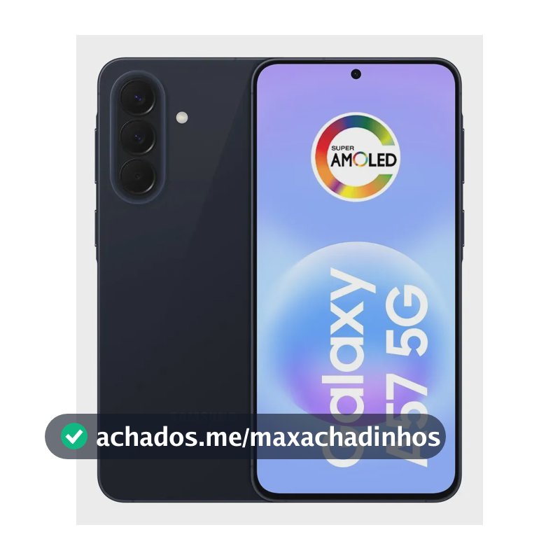 Celular Samsung Galaxy A57 5g 128gb, 8gb Ram, Câmera 50mp, Ip68, Super Amoled 6.7 , Recursos Ai - Azul-escuro