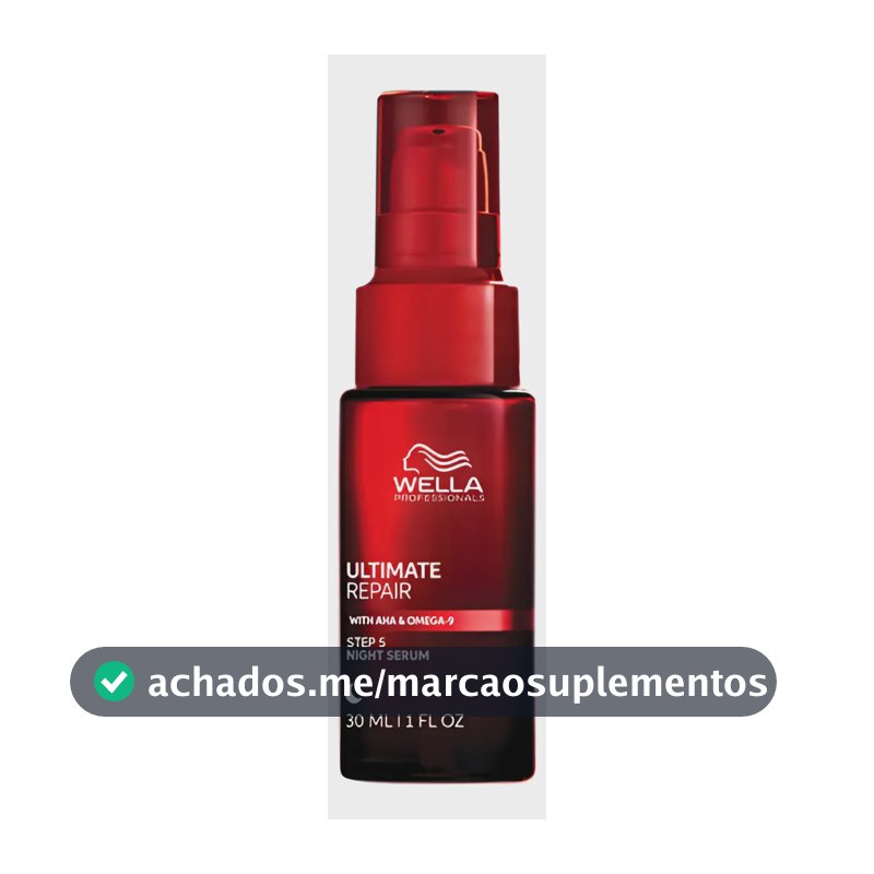 Ultimate Repair Passo 5 Night Serum 30ml Wella