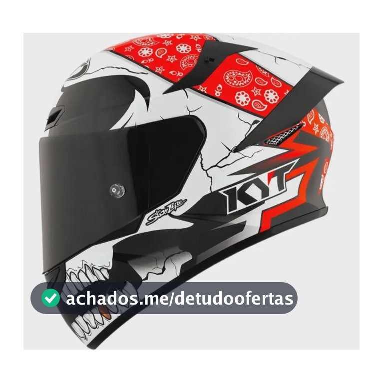 Capacete Kyt Tt-course Pirate 60 Vermelho/branco/preto 60