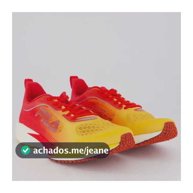 Tenis Fila Kr6 Frame Feminino Vermelho E Amarelo