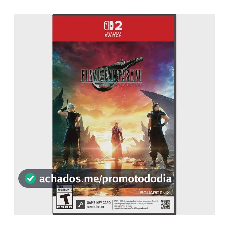 Final Fantasy Vii Rebirth Standard Edition Nintendo Switch 2