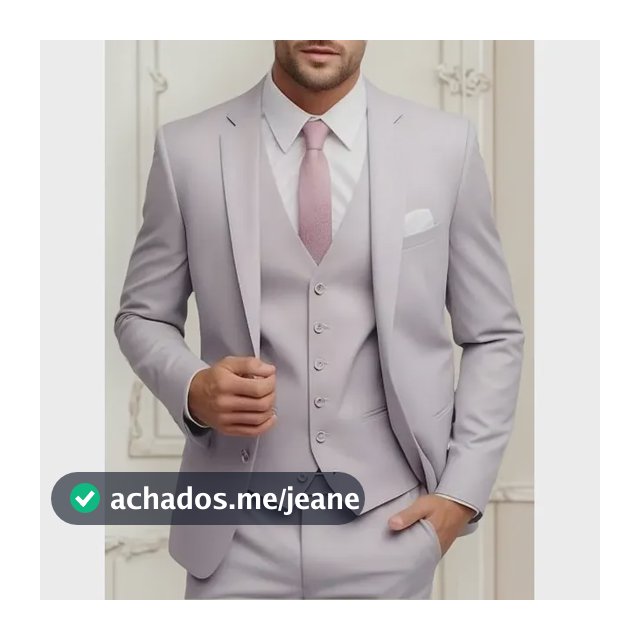 Terno Oxford Slim Masculino, Calça+paletó+barato + 3 Cores