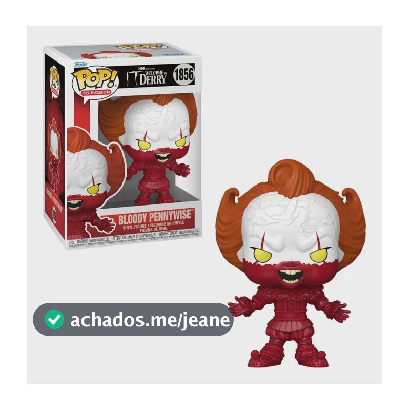 Boneco Funko Pop! Bem-vindos À Derry - Pennywise Sangrento
