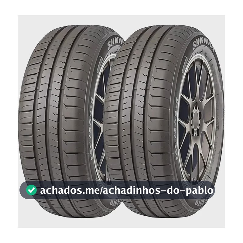 Kit de 2 pneus Sunwide RS-Zero P 195/60R15 88 V