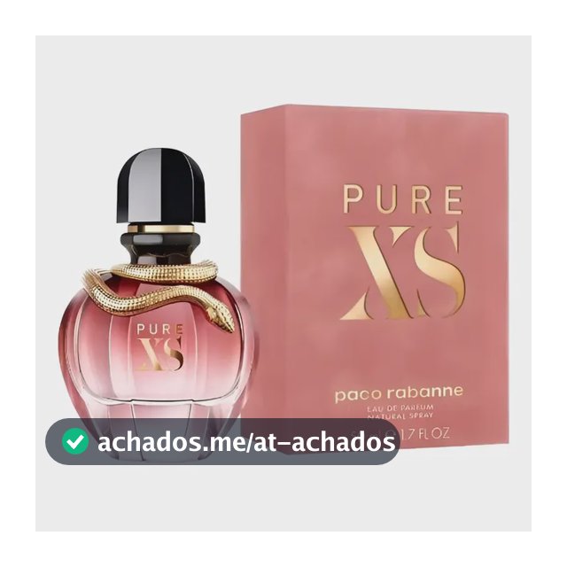 Rabanne Pure Xs For Her Eau De Parfum 50ml Feminino