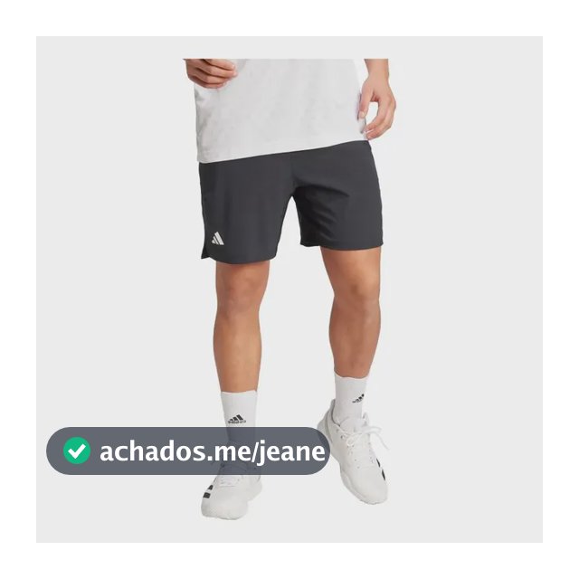 Shorts Tennis Climacool Ergo adidas Preto M