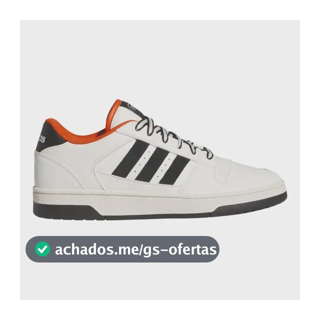Tênis Masculino Break Start adidas Branco Liso 41 Br