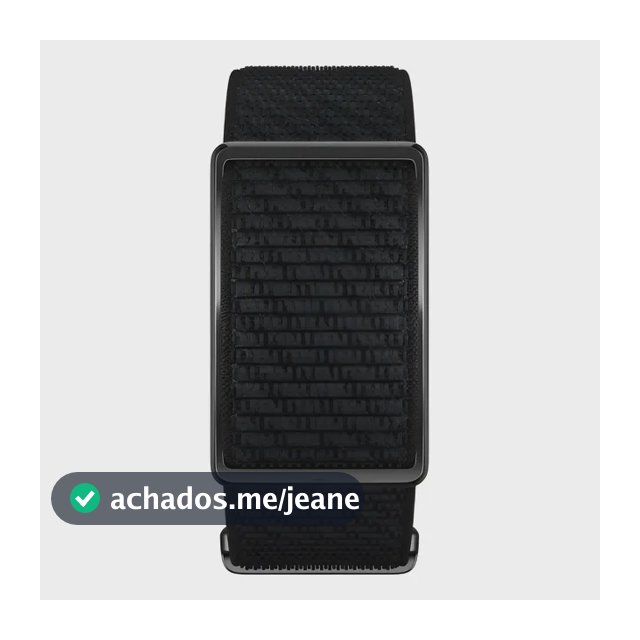 Pulseira Inteligente Polar Loop Night Black Preta