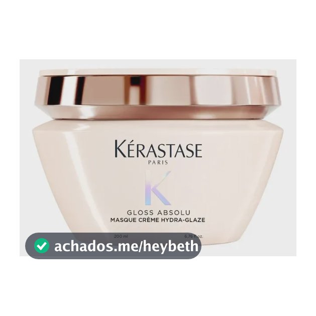 Gloss Absolu Masque Crème Hydra Glaze Máscara 200ml Kérastase