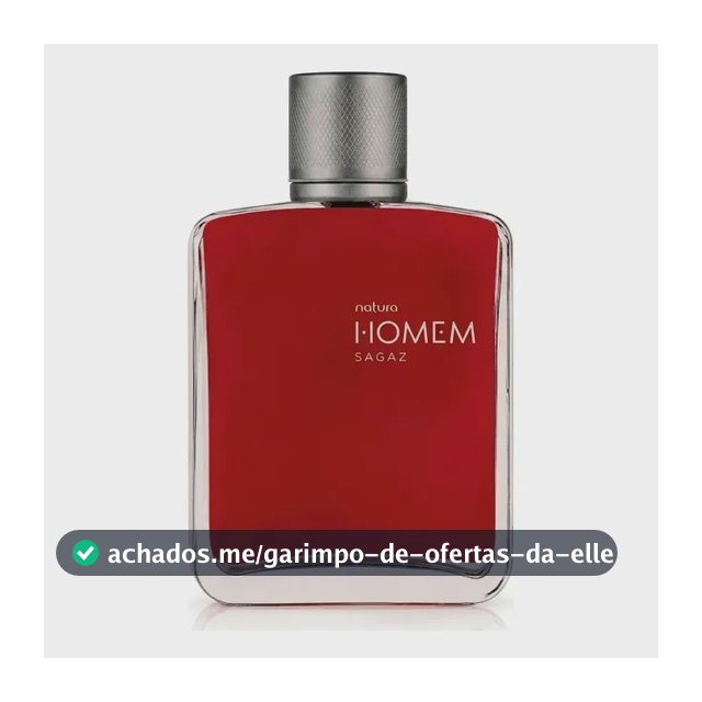 Deo Parfum Natura Homem Sagaz Masculino 100ml