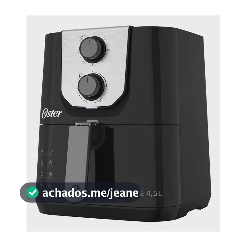Air Fryer Oster Ofrt510 Preto 220v Preto 220v