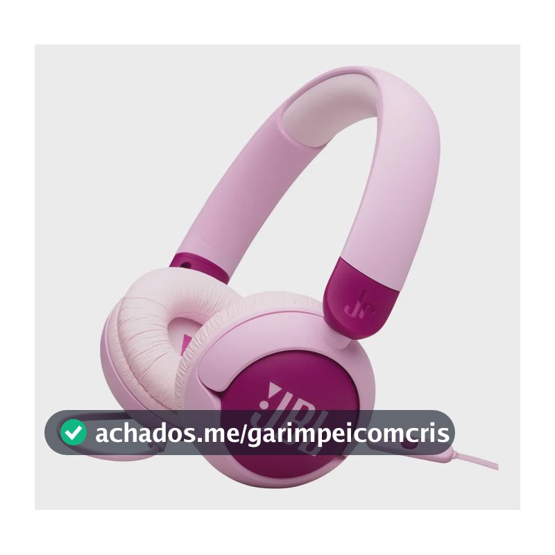 Fone De Ouvido Com Fio Infantil Junior 320 Jbl Lilás