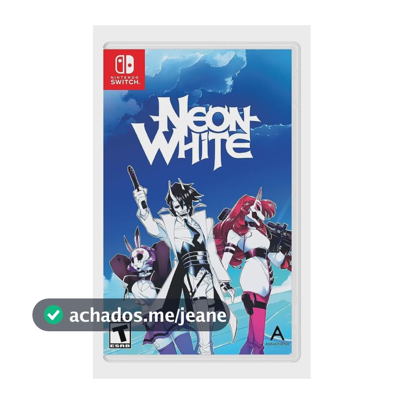 Jogo Neon White Switch Midia Fisica