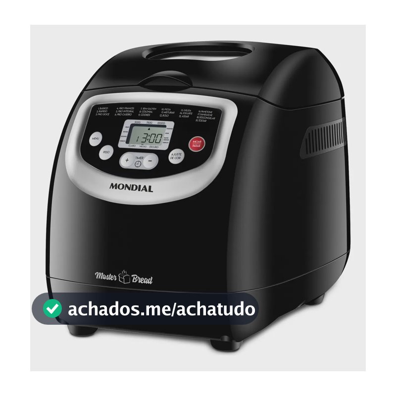 Panificadora Automática Master Bread Mondial 700W NPF-53