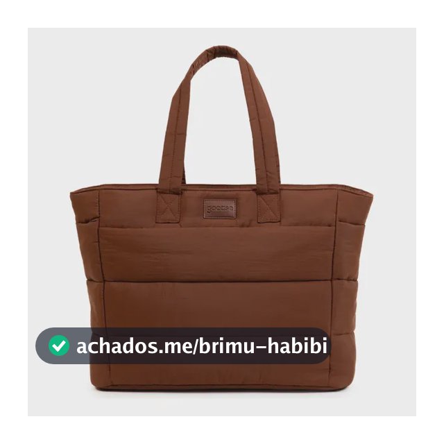 Bolsa Tote Puffer Gocase - Prática E Moderna