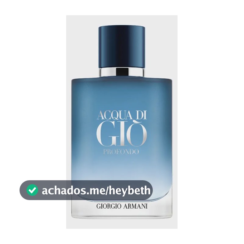 Armani Beauty Perfume Masculino Acqua di Giò Profondo Eau de Toilette 100ml