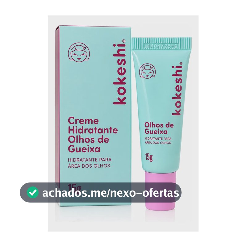 Hidratante Renovador Olheiras Olhos De Gueixa Kokeshi 15g Todo Tipo De Pele Dia/noite