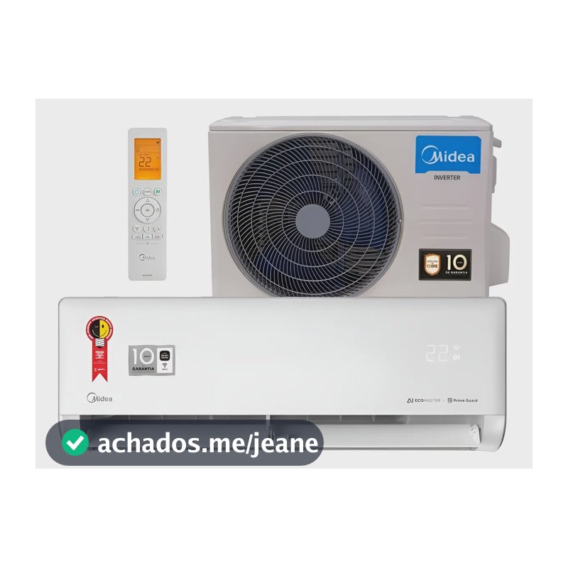 Ar Condicionado Inverter Midea Ecomaster 18000 Btu Frio 220v Branco 220v