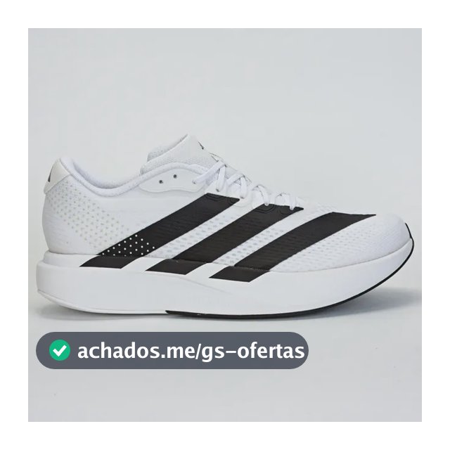 Tênis adidas Adizero Pacer Unissex Corrida Branco/preto 42