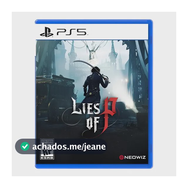 Jogo Lies Of P Ps5 Midia Fisica