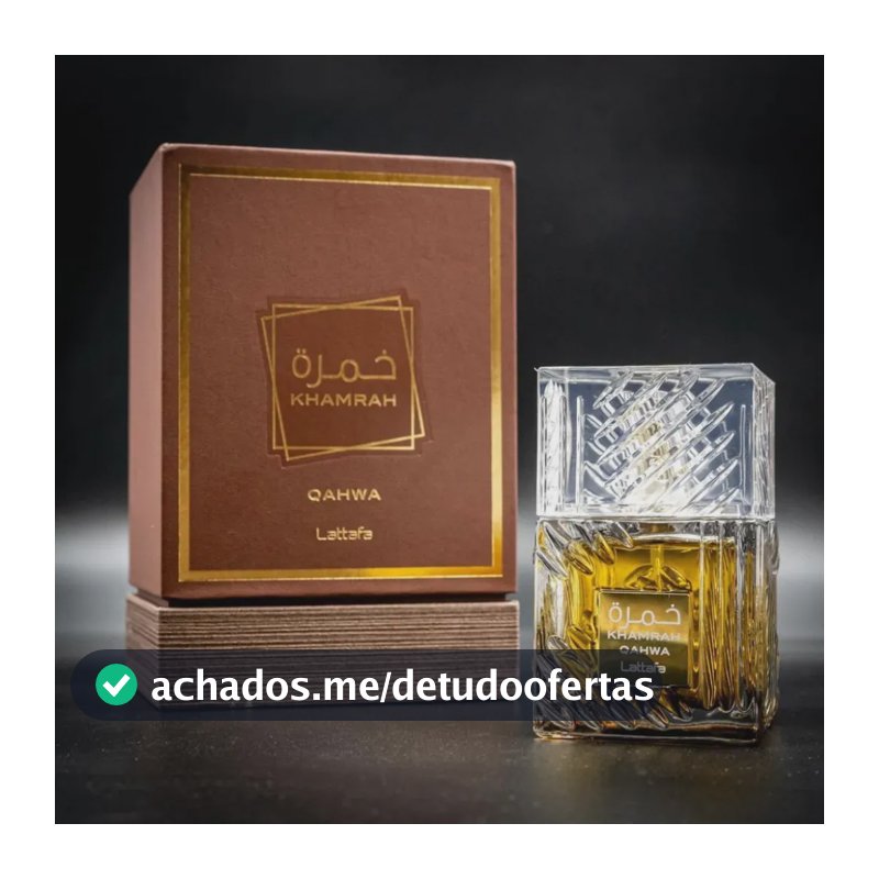 Perfume Árabe Khamrah Qahwa Edp 100ml Unissex