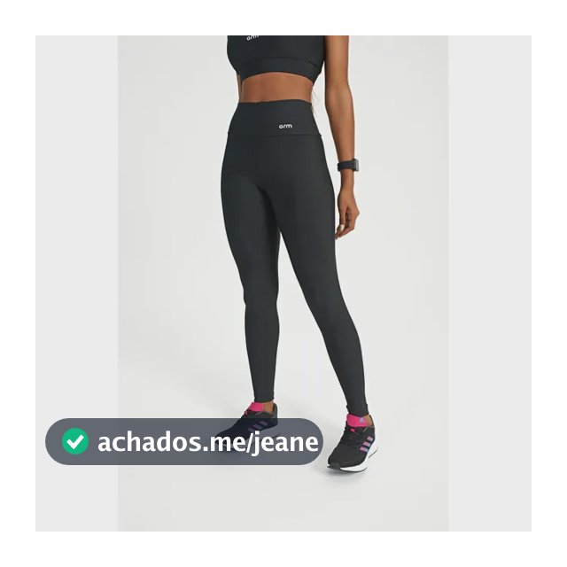 Legging Feminina Fitness Darkness Preta