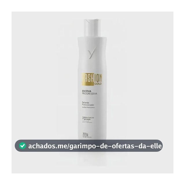 Escova Progressiva 300g - Fashion Gold