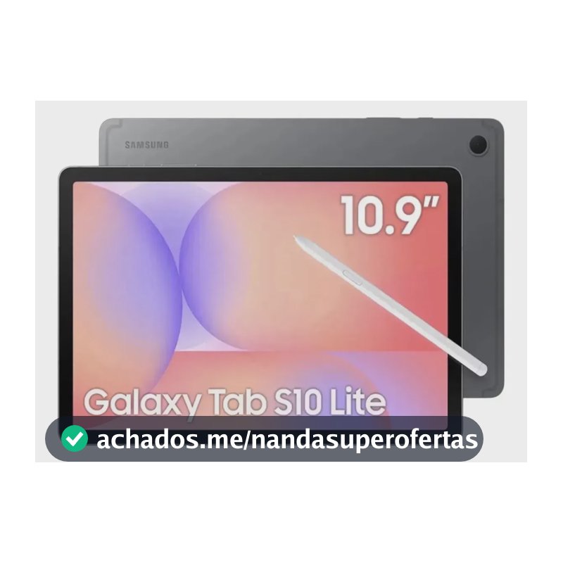 Galaxy Tab S10 Lite Cinza 128gb Cinza
