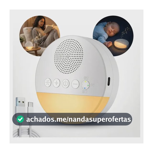 Ruido Bebe Aparelho Com Barulho De Dormir Ambiente Do Útero Branco Marca SpitFire