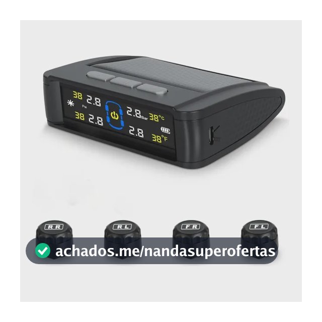 Sensor Pressão Dos Pneus Sistema De Sensor Externo