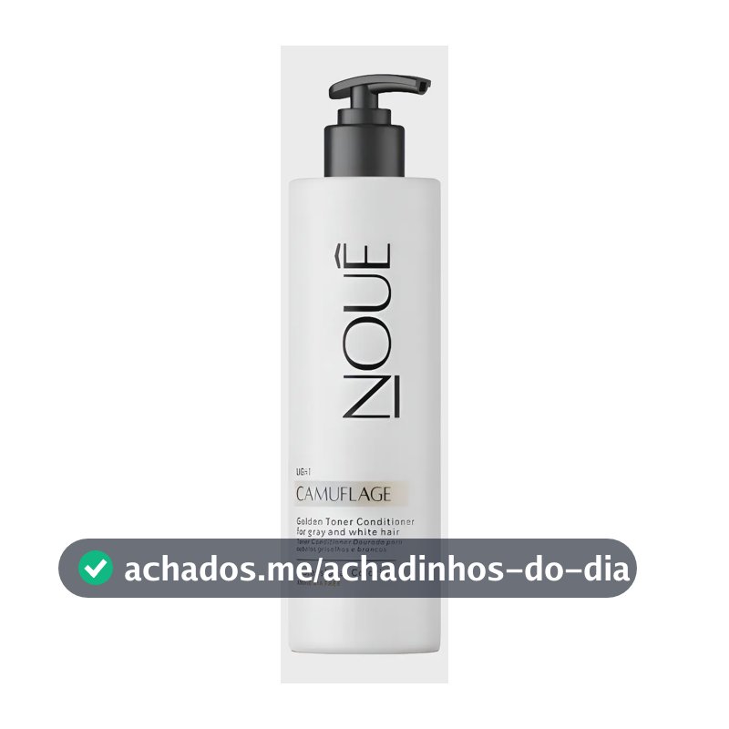 Tonalizante Capilar Nouê Camuflage Light 140ml Loiro Loiro