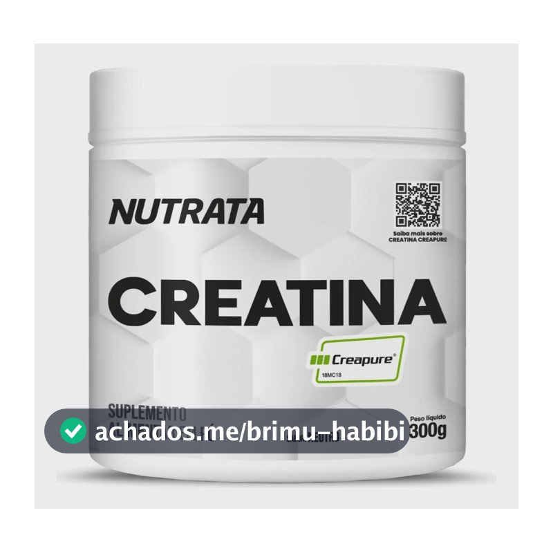 Creatina Creapure 300g Nutrata