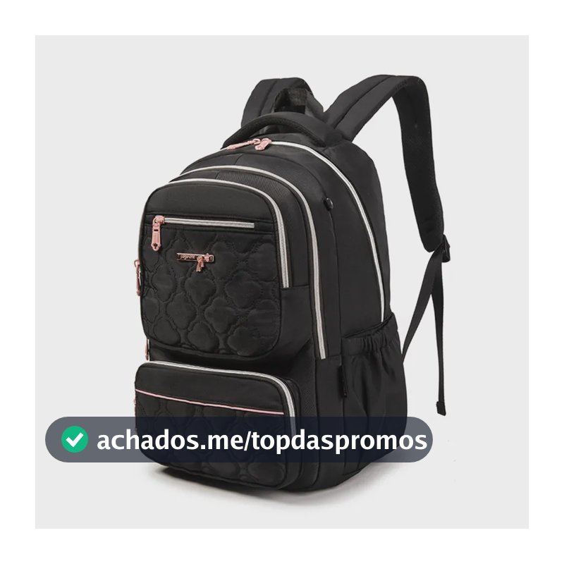 Mochila feminina, reforçada, impermeável, com capacidade para laptop, ideal para viagens diárias, ida à escola e deslocamentos de trabalho.