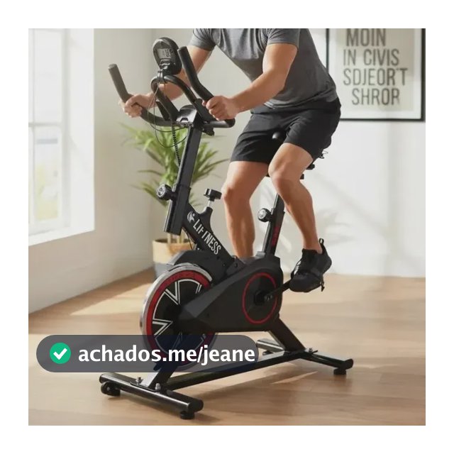 Bicicleta Ergométrica Liftness Spinning X11 Cor Preto/vermelho Liftness