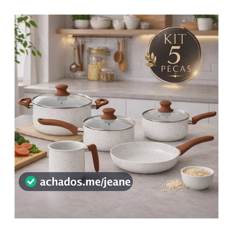 Jogo De Panelas Cerâmica Tampa De Vidro 5 Peças De Indução 3mm Revestimento Cerâmico Creme Para Fogão Tradicional Gás Antiaderente Pítia