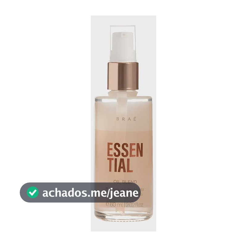 Óleo Capilar Oil Blend Essential 60ml - Braé
