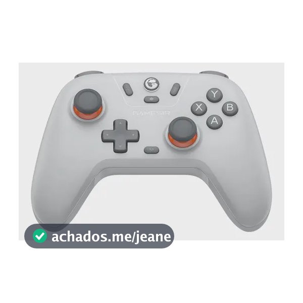 Controle Gamesir T4 Nova Lite Sem Fio Para Pc Switch Android Ios Steam Hall Effect Cor Cinza